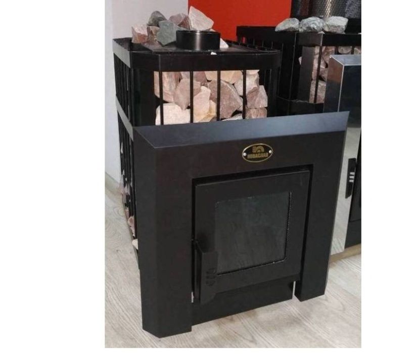 Печь каменка для бани сауны Новаслав Пруток 12 м3 ПКС 01