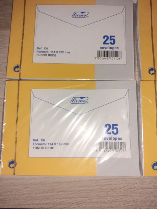 Conjunto de envelopes novos firmo.