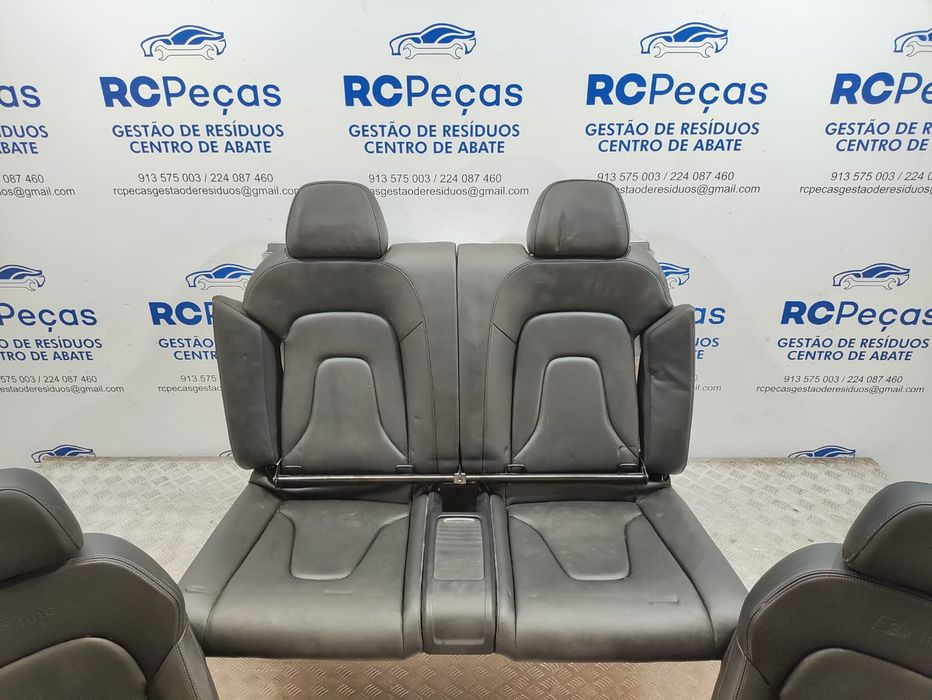 Conjunto Bancos Originais Pele Audi A5 8T S-Line Cabrio