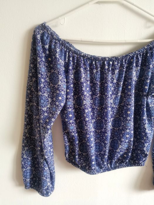 Bluzka hiszpanka niebieska Atmosphere