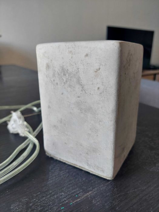 Candeeiros de mesa bloco cimento