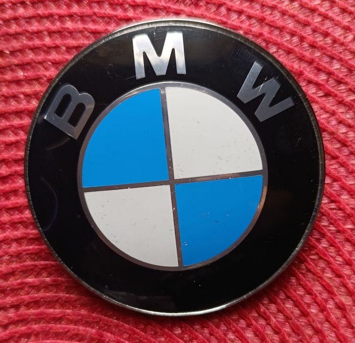 Oryginalny emblemat znaczek BMW-82 mm