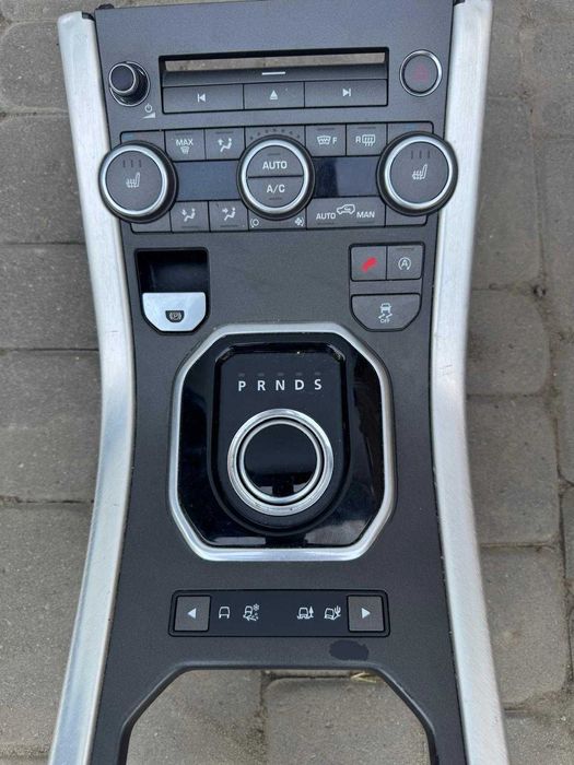 Tunel środkowy wybierak biegów panel klimatyzacji RANGE ROVER EVOQUE I