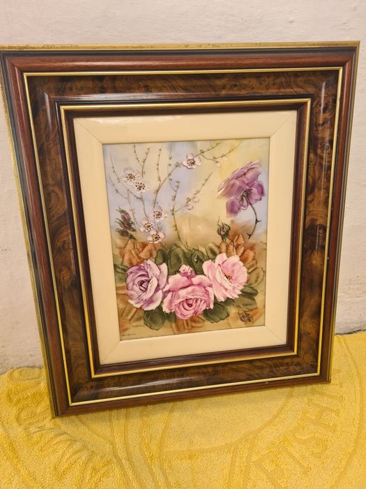 Quadro pintado a mão