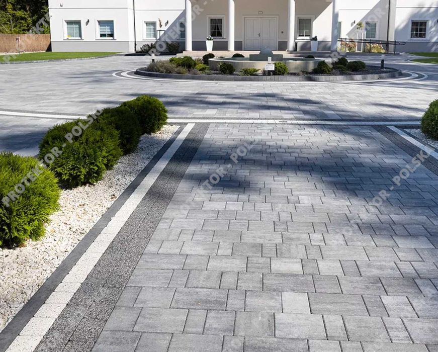 kostka brukowa TETRA BRUK-BET dom podjazd nawierzchnia taras parking