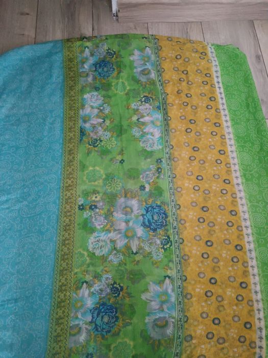 Komin szal szalik apaszka vintage boho romantic wyjściowa lekki