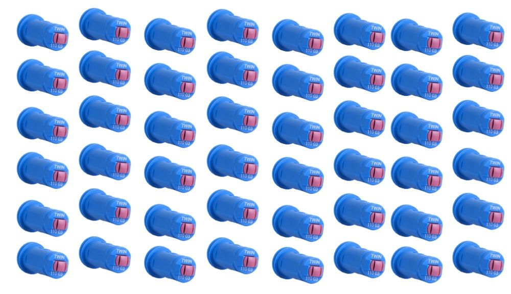 Komplet dysz na belką 24m do opryskiwacza 48 sztuk Albuz AVI TWIN 03