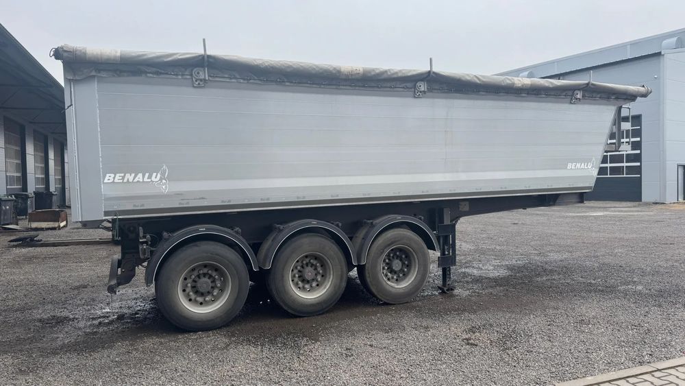 Benalu  Aluminiowa wywrotka 28m3. Faktura VAT