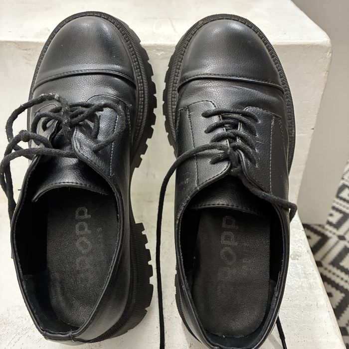 Buty a’la glany czarne