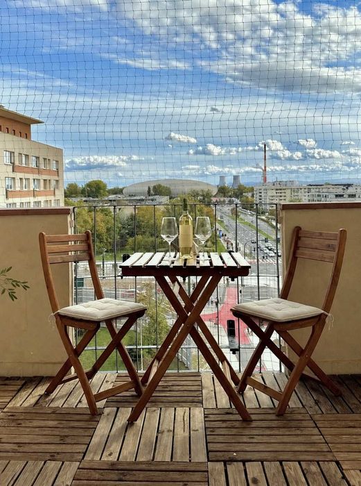[BEZ PROWIZJI] Meissnera 33 - Jasne 2 pokoje | osoba kuchnia | loggia - widok na miasto