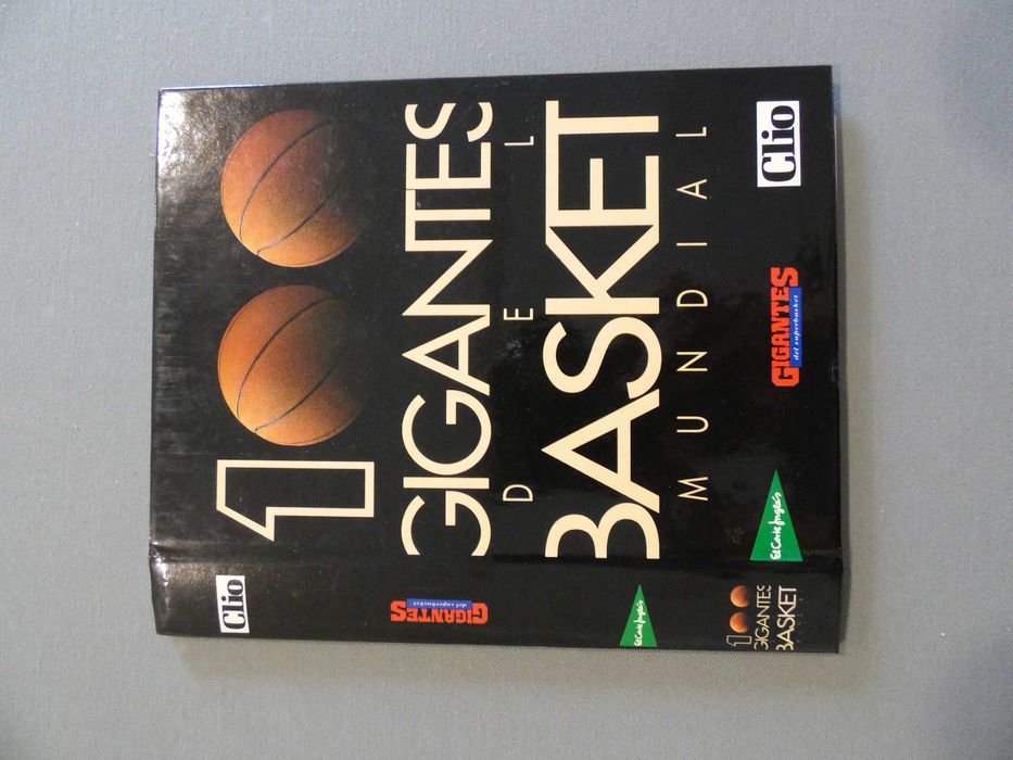 Capa e Fichas do Livro 100 Gigantes del Basket Mundial