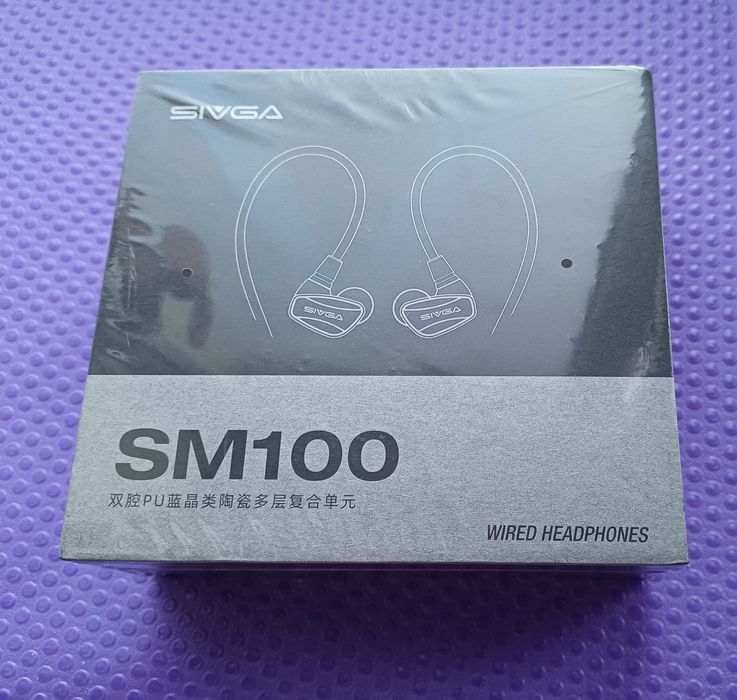 Sivga SM100 - IEM наушники с 10мм Dynamic Driver и микрофоном