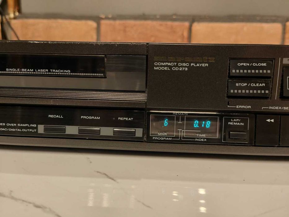 MARANTZ CD 273 / PHILIPS CD  ! TDA 1541 ! Odtwarzacz VINTAGE