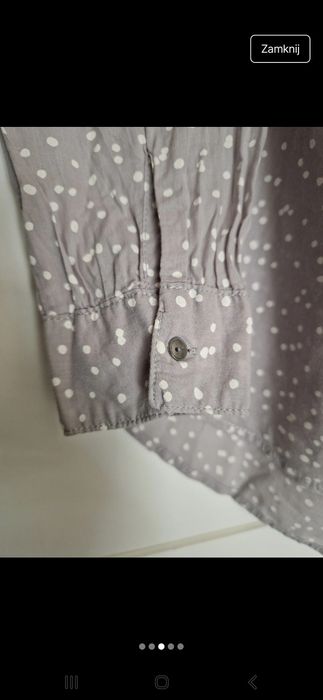 Bluzka/ koszula w kropeczki C&A