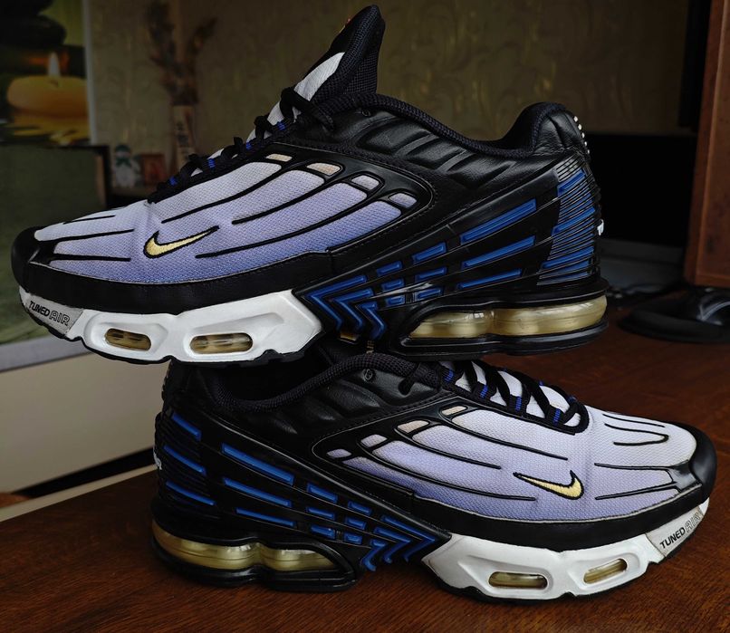 Nike Air Max Tn Plus 3 "Hyper Blue" Supreme Tuned Air Dn 45размер 29 см