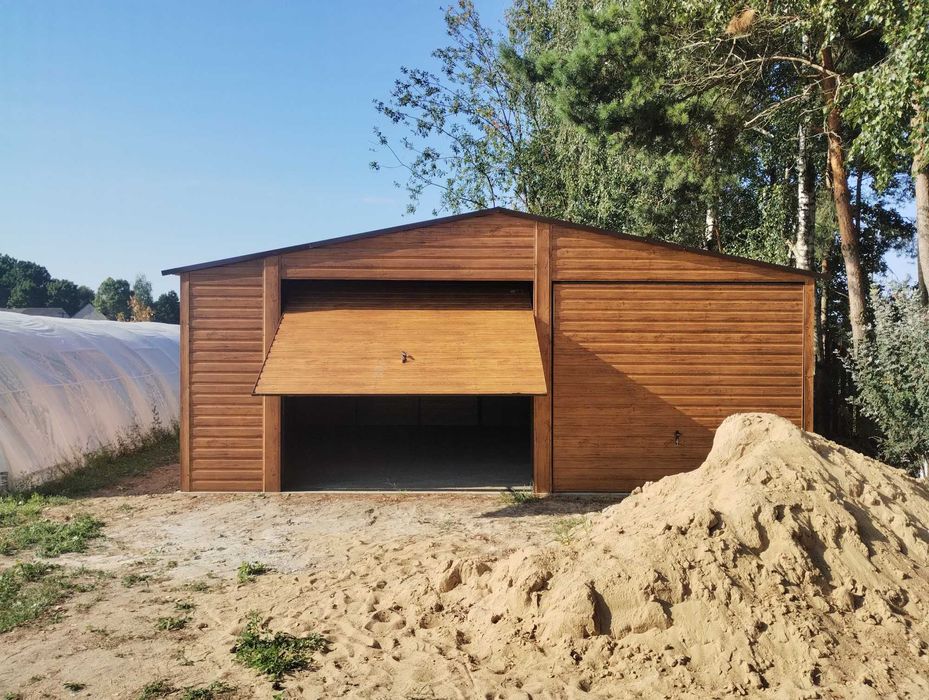 garaż 7x5 drewnopodobny, 7x6, 4x6, blaszaki, wiaty, hale