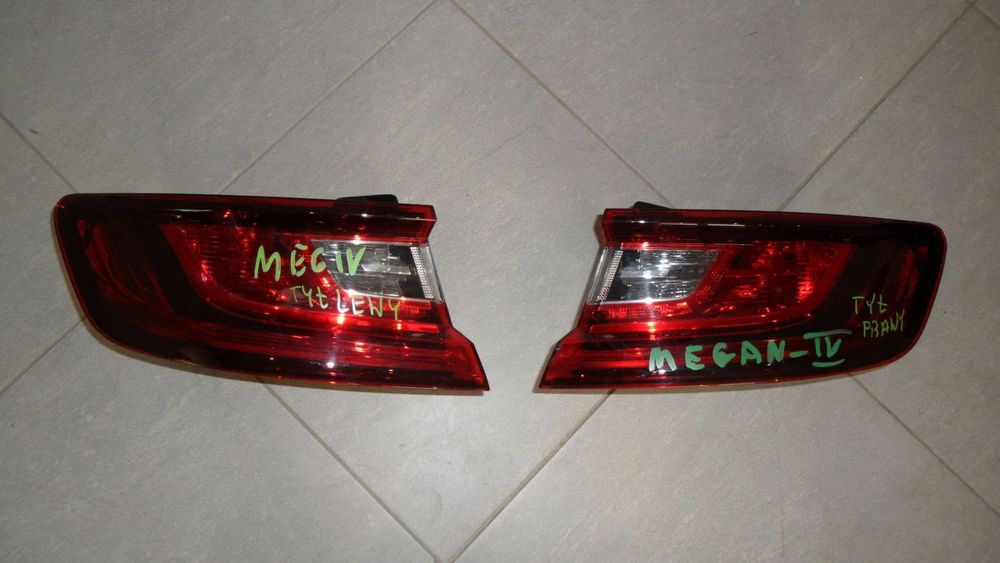 lampa lewa lub prawa tylna megane iv led