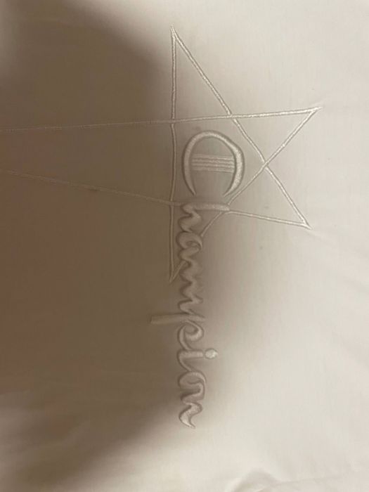 rick owens x champion white tee opium archive