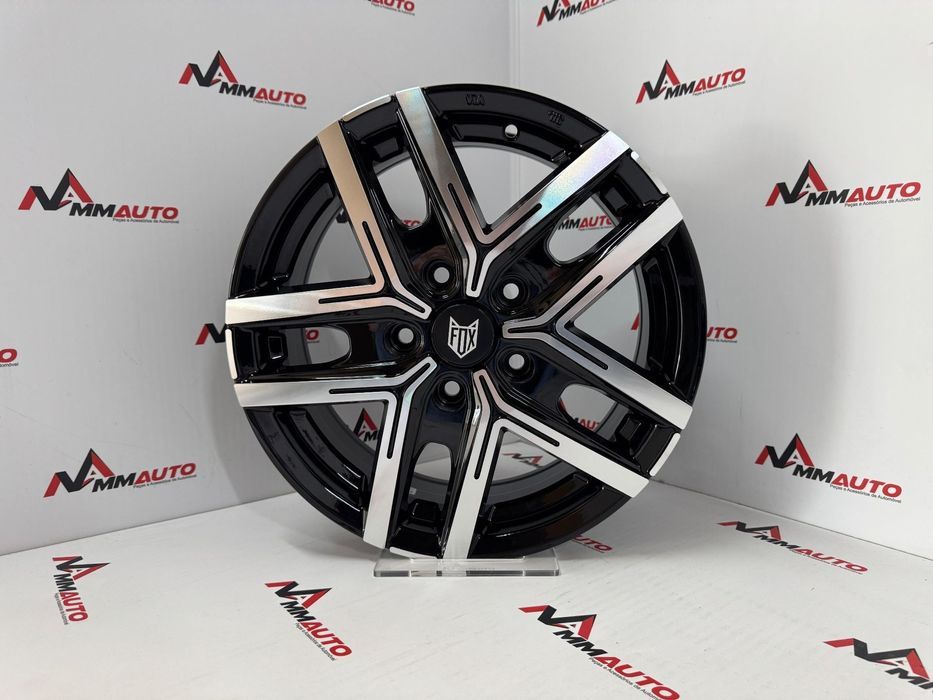 Jantes FOX Wx5 Preto Polido 16 (5x118)
