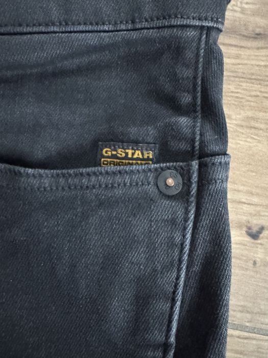 Spodnie G star Citishield 3d Slim 32/34 L/XL czarne stan Nowe