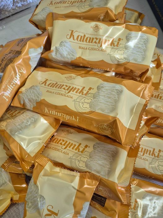 Katrzynki w białej czekoladzie Kopernik - zestaw 32 sztuki