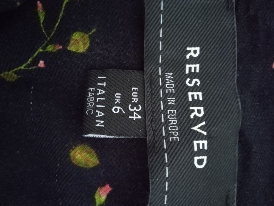 Sukienka Boho kwiaty Reserved r. XS