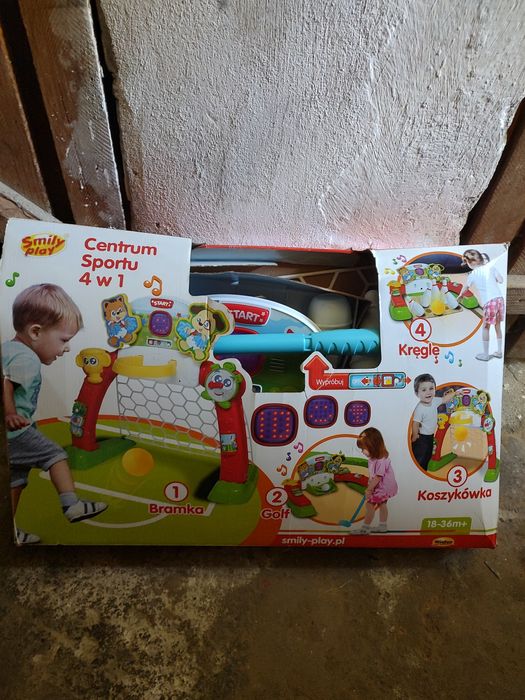 Smilly play bramka 4w1