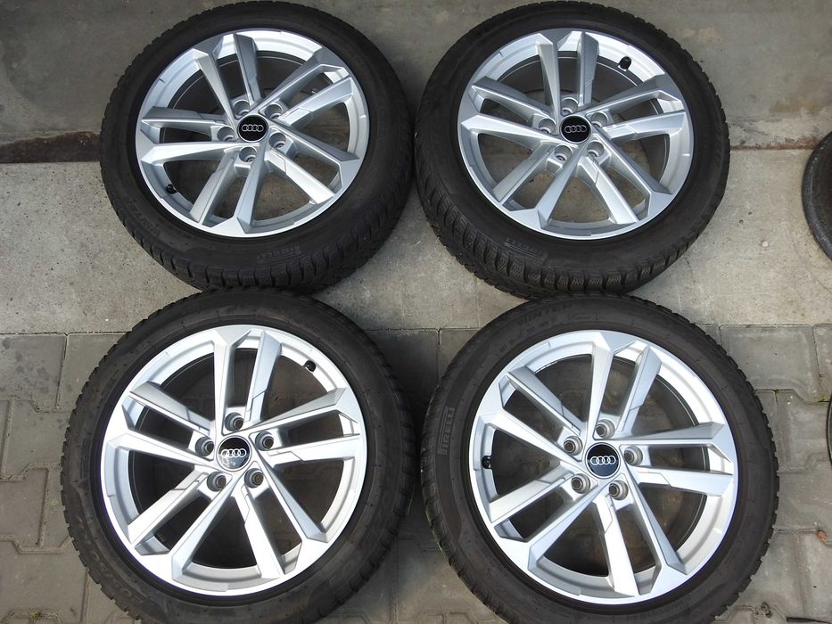 4xAlufelgi 17'' AUDI 6,5J 5x112 et43 4Y0  2021 rok Stan BDB+