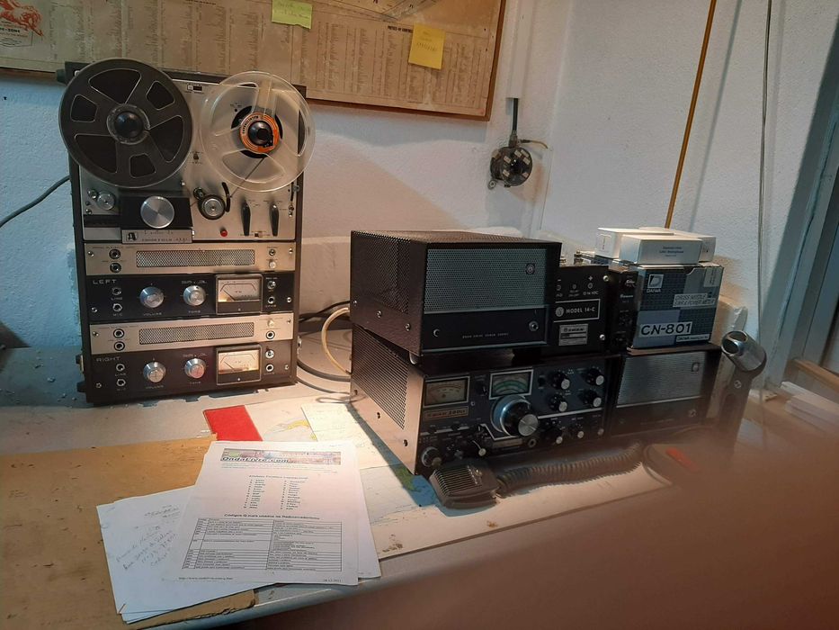 Estação de Rádio Amador SWAN completa