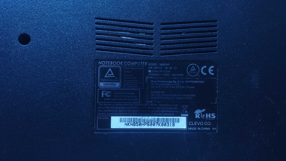 Hyperbook N85 wydajny laptop polska marka