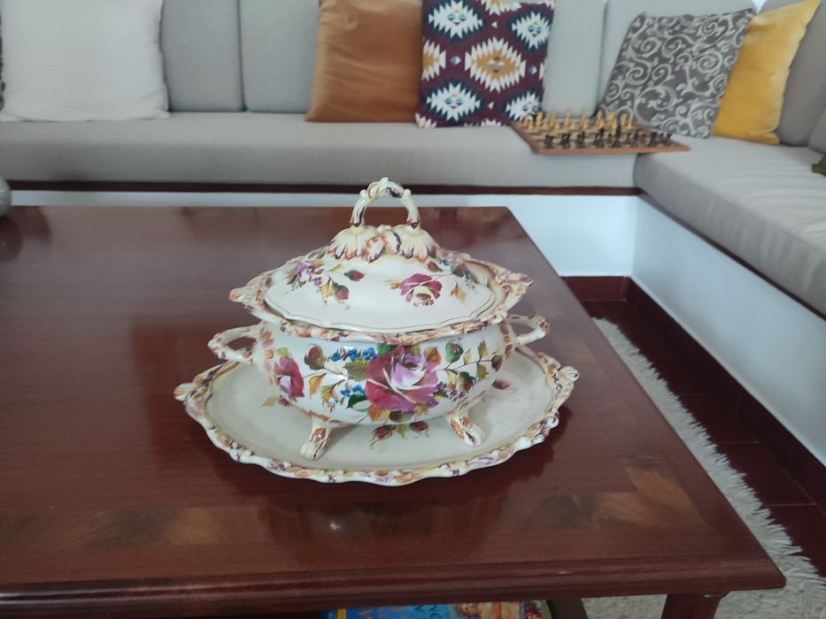 Terrina de sopa vintage