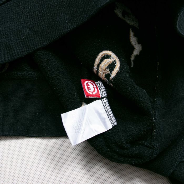 Ecko Unltd y2k baggy overprint bluza rozpinana M