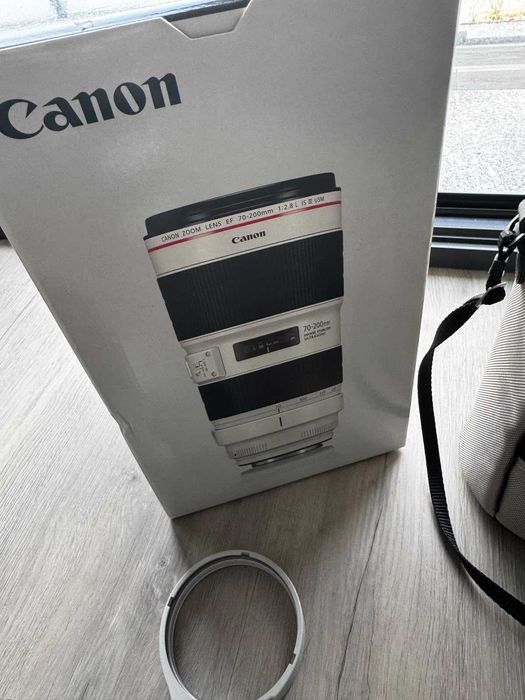 Canon EF 70-200mm f/2.8L IS III USM (sem uso)
