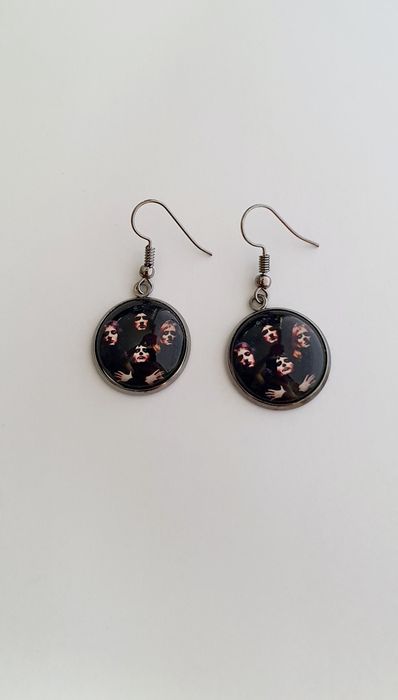 Kolczyki Queen Freddie Mercury Rock