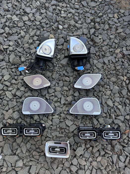 Дефлекторы Воздуховоды Динамики Сетки Burmester Mercedes  GLE GLS W167