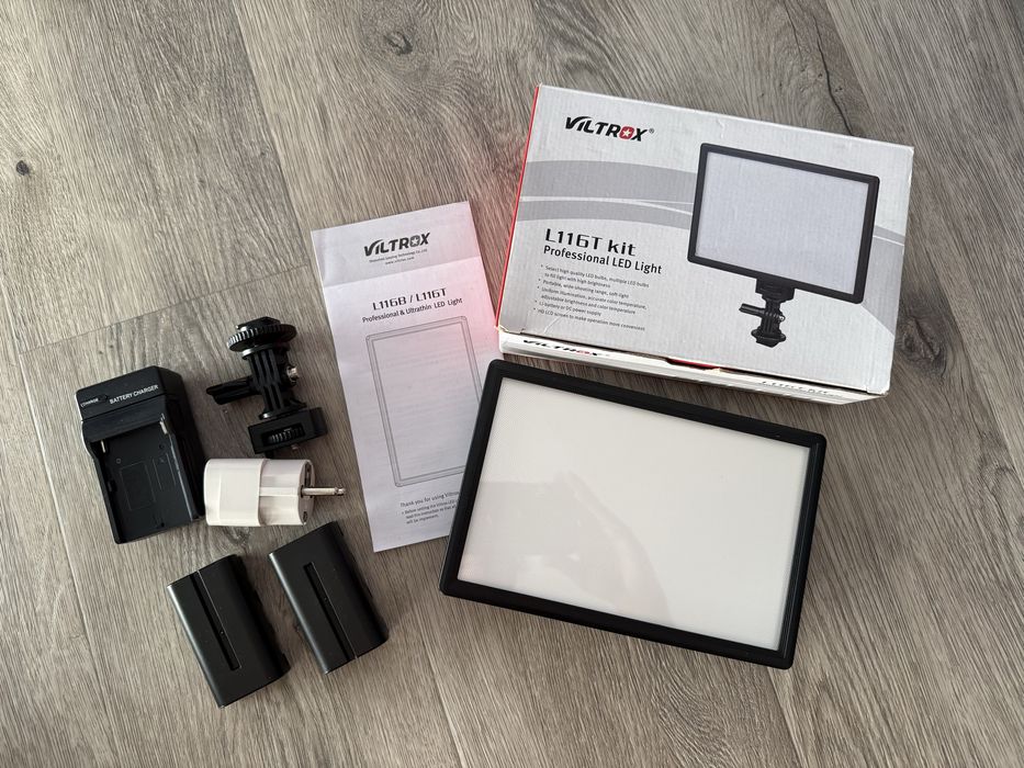 Kit Luz LED profissional Viltrox L116T