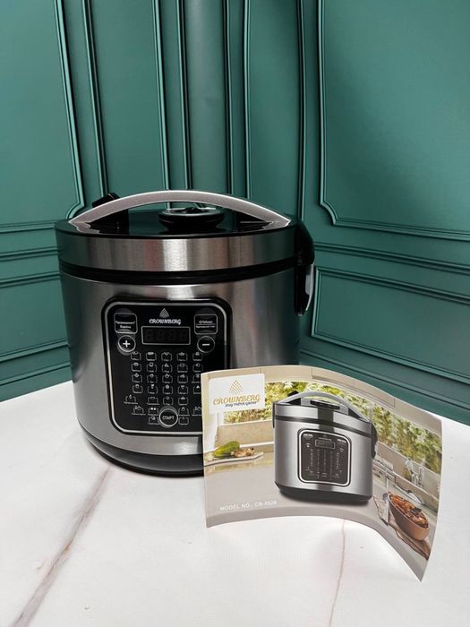 Мультиварка Пароварка Crownberg CB-5526 1000Вт 30 програм 5л
