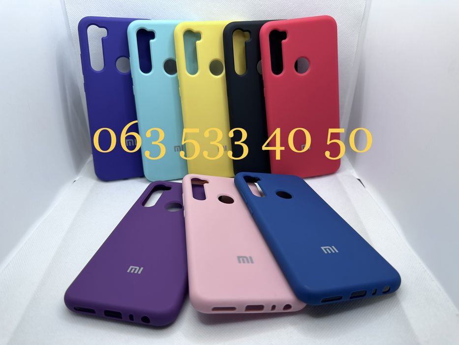 Чехол Silicone cover для xiaomi Redmi Note 8t редми нот 8т софт тач