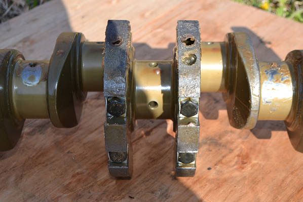 Коленвал Т-40 Д-144 коленчатый вал вкладыши МТЗ ЮМЗ Т-25 Т-16