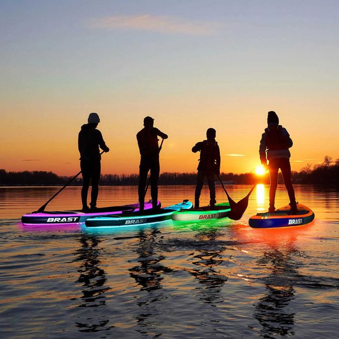 SUP Brast Led Turtle ПІДСВІТКОЮ САП борд board доска SUP дошка 320x81x15 Stand Up Paddle каяк байдарка надувний надувна AQUA MARINA MONSTER AQUAMARINA