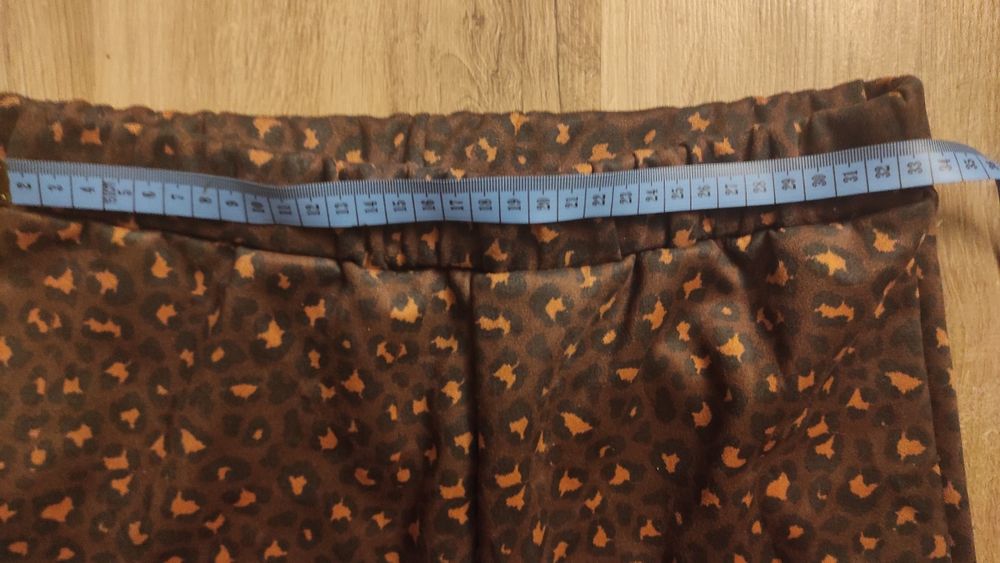 Nowe brązowe legginsy/spodnie S