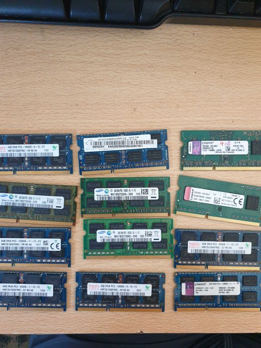 memórias DDR3 4gb  várias marcas testadas sem anomalia64729740965251120