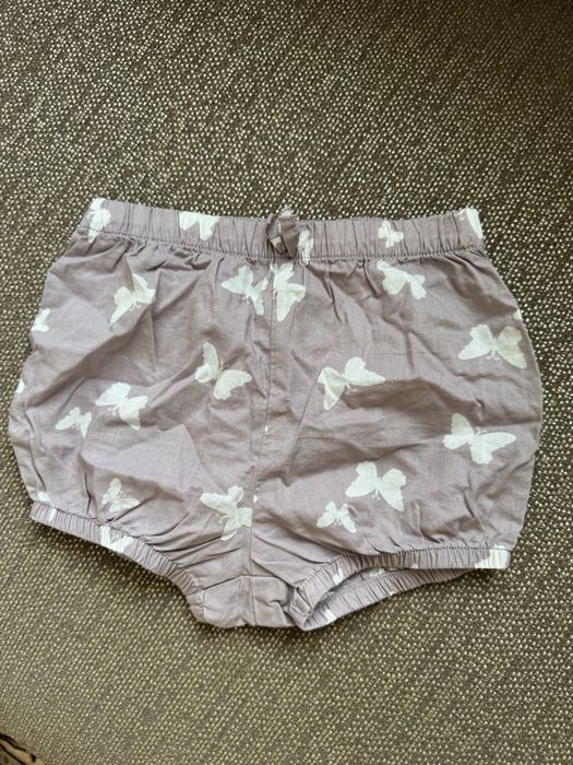 Милі бавовняні шорти H&M (80 см) з метеликами