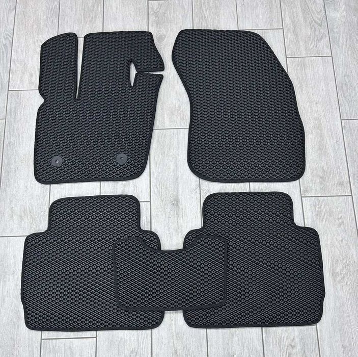 ЕВА\EVA коврики в салон Ford Fiesta/Focus/Kuga/Mondeo/Galaxy/Fusion