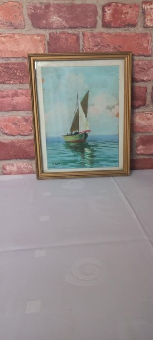 Obraz namalowany farbami