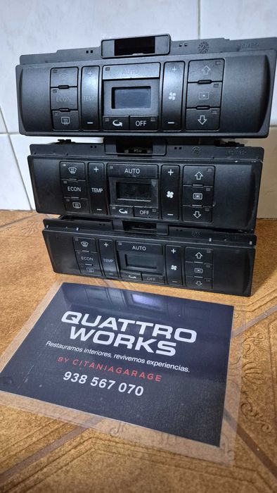AUDI A4 B5(8D)-Climatronic /Módulo Sofagem Facelift 1Din 8D0,820043M