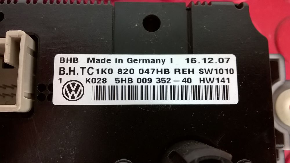 Botão Sofagem / Climatronic - VOLKSWAGEN TIGUAN (5N_)