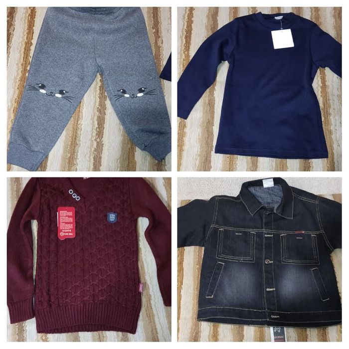 Лот новых кофт, блузок, штанов Rica Mare, Dividers, Safari, Akors