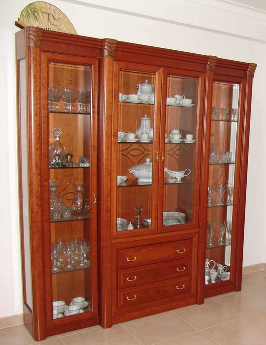 Móvel, estante Cristaleira