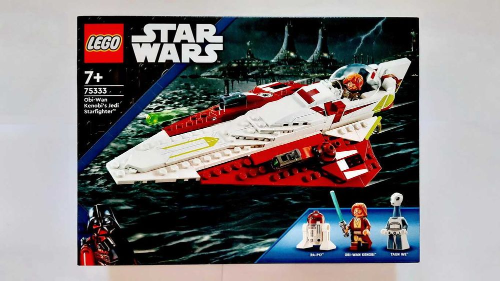 Lego Star Wars 75333 Obi-Wan Kenobi's Jedi Starfighter selado